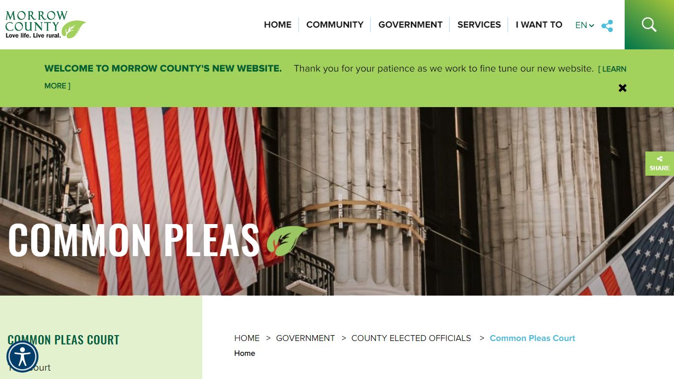 Common Pleas - Morrow County, Ohio
